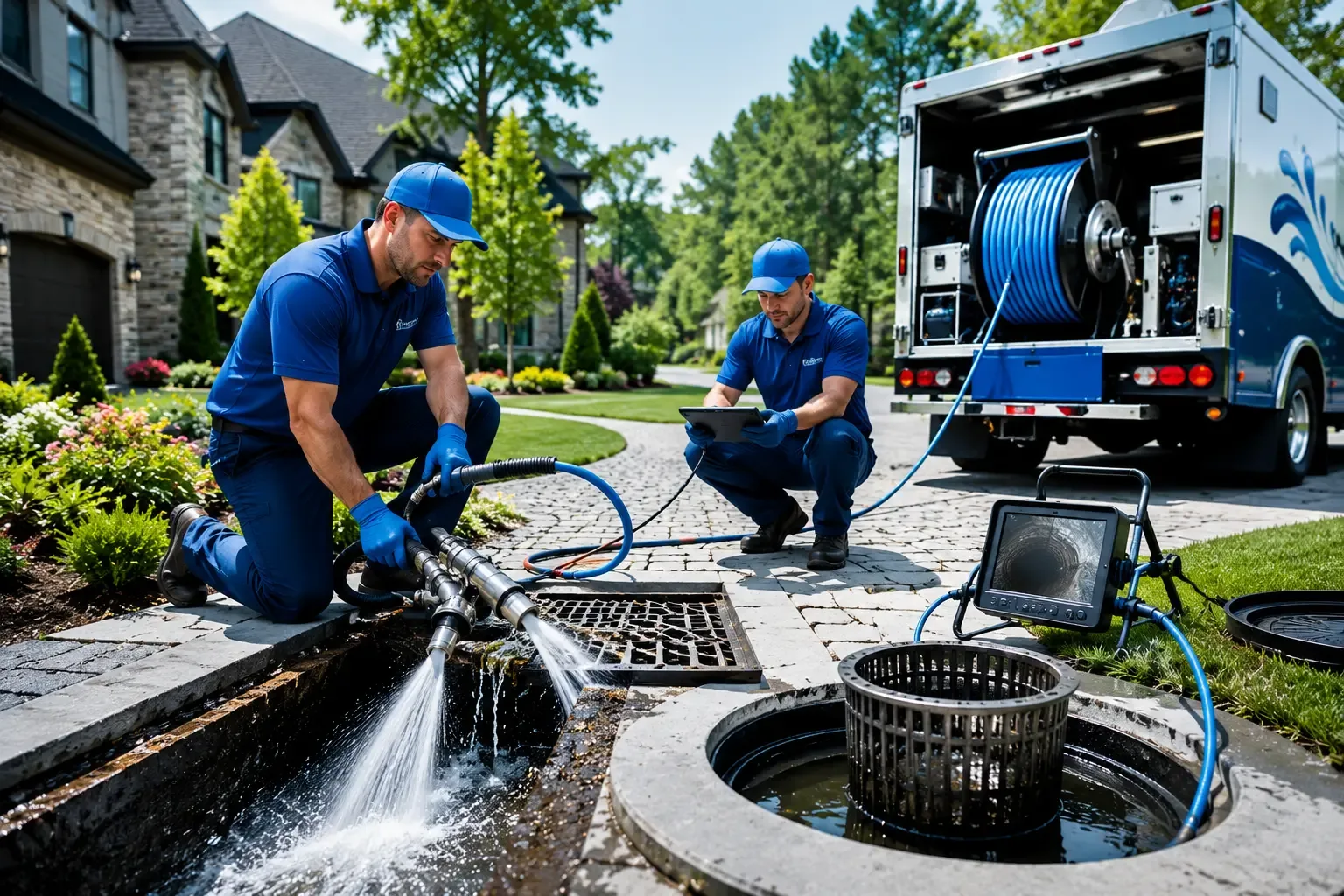 Local outdoor drain cleaning professionals in Verona, KY